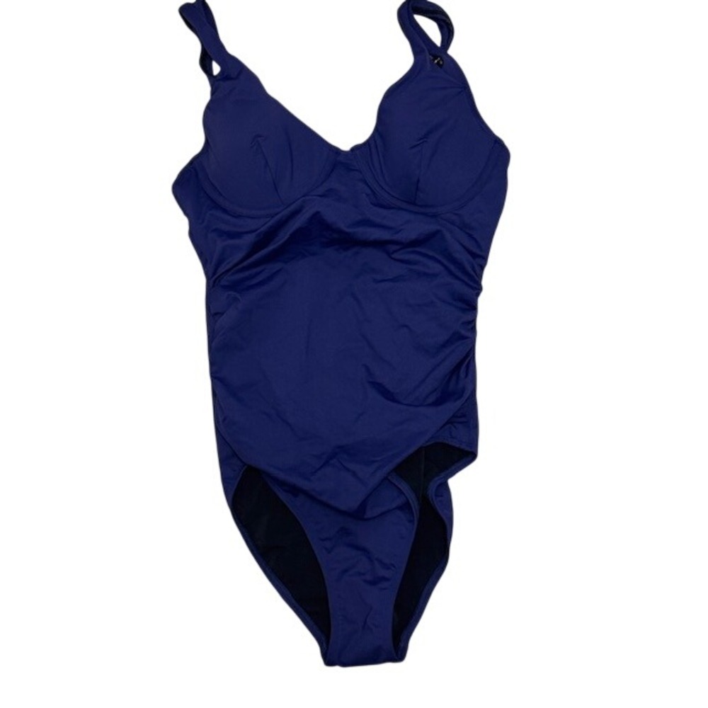 Cupshe Navy One-Piece Swim Suit